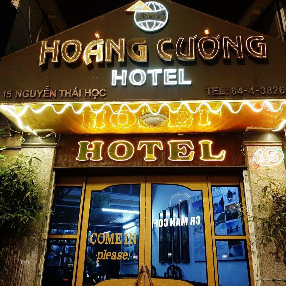 Hoang Cuong Hotel 15 Nguyen Thai Hoc Hanoi Dış mekan fotoğraf